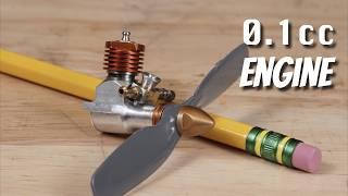 I Make This Tiny 2-Stroke Engine From Scratch