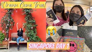 Our First International Trip To SINGAPORE️ *Dream Vacation* | Anindita Chakravarty