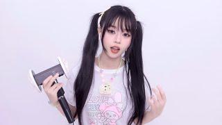 晓美 Xiao Mei ASMR  舔耳口腔音喘息 Ear Licking  Licking And Eating Ear Licking