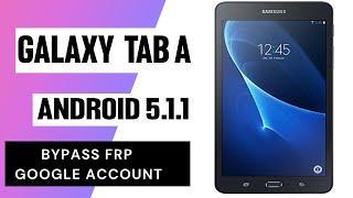 Galaxy Tab A (2016) SM-T280 Remove FRP Google Lock 100% Done Easy Method