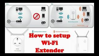 how to configure wifi extender d'link | How to setup dlink WIFI range extender | DAP 1635