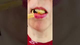asmr PAN-FRIED DUMPLINGS eating sounds mukbang food #eating #mukbang