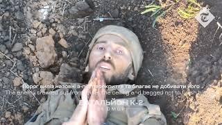 Ukrainian drone tries to kill Russian soldier but then returns and saves his life