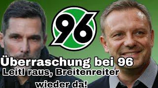 Leitl raus Breitenreiter rein, bei Hannover 96?!!