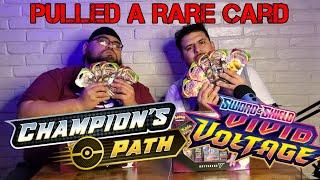 Pulled a SECRET RARE! Champions Path Card Battle with RomanOpensCards