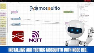 How to install MQTT Mosquitto and test with Node Red on Linux OS