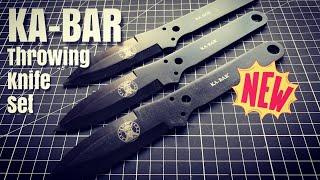 KA-BAR Throwing Knife Set ... lancez vous, apprenez le lancer !