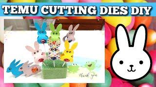 EASY EASTER AND FROG CUTTING DIES DIY