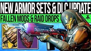 Destiny 2 | NEW ARMOR SETS & SCOURGE WEAPONS! Trials Update, Fallen Mods, Raid Gear & Collectables!