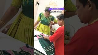 Trending Customized maggam frocks... whatsapp 9676891995..#trending #saree