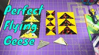How to Make Perfect Flying Geese Blocks