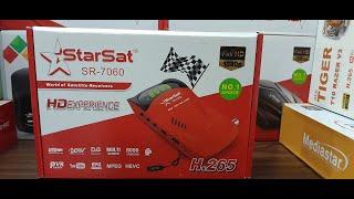 STARSAT SR-7060HD l Mini Satellite Receiver l Unboxing l Features Detail l English