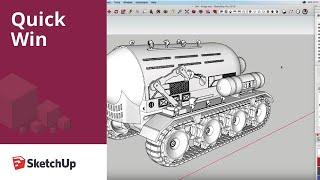 Purge Unused to Speed up your SketchUp Models