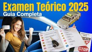 Examen Teorico de Conducir en Español.Preguntas del examen 2025