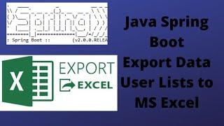 How to Export Data to Excel in Spring Boot |Spring Boot Export to Excel Example|Java Export to Excel