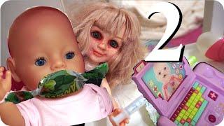 Пример игры Беби Бон с набором доктора 2 / Baby Born Doctor Laptop Demo Play Part 2