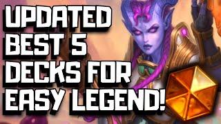 Best Hearthstone Decks For Easy Legend (Updated!)