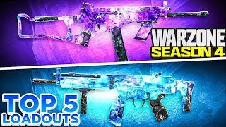 TOP 5 *META* SMG LOADOUTS in SEASON 4!  (Warzone Best Class Setups) - BO6