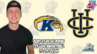 Kent State vs UC Irvine 11/29/24 Free College Basketball Picks and Predictions  | NCAAB Pick