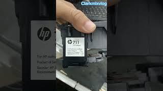 Replace printer head HP Designjet T520