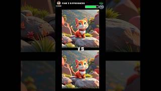 Animals(Easy)-02 #Find the Differences #Ai-PhotoHunt #Photohunt #game