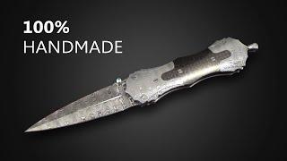 Completely Handmade Knife | Amazing Craftsmanship by the Italian Master Daniele Ibba