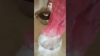 Осторожно! Сухой лёд! / Carefully! Dry ice!