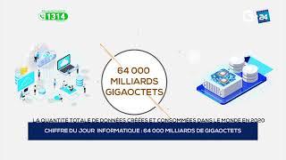 CHIFFRE DU JOUR - 64 000 MILLIARDS DE GIGAOCTETS