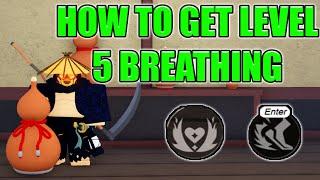 Project Slayers | How To Unlock Breathing Level 5