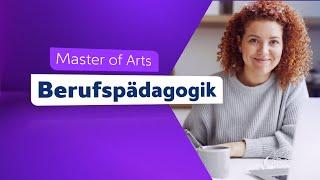 Master of Arts (M.A.) Berufspädagogik im Fernstudium an der FHM