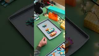 Bluey Biscuits Holiday Stop Motion BTS  | Bluey #ytshorts