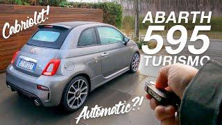 2021 Abarth 595 Turismo Cabrio Automatik | 165 PS : POV Exterieur - Interieur Walkaround & Fahrt