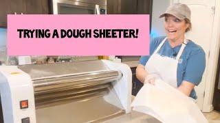 Review - Eugene Dough Sheeter for rolling cookie dough!