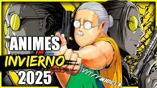 ESTRENOS ANIME INVIERNO 2025