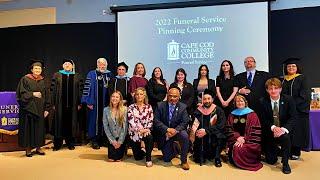 2022 Pinning Funeral Service at Cape Cod Community College   4K