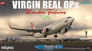 MSFS LIVE + Vatsim | TCAS RA ALERT - Required Action on Approach | PMDG 737-800 YBBN - YSSY