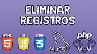 🟣 Como crear CRUD PHP MYSQL sencillo | Eliminar registro DELETE