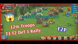 Trap Solo 12m Troops T3 T2 Def Rally Full T4 Tầm Trung Đồ Tím Vàng| Lords Monile