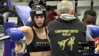 Bayernpokal 2020 - K1 Elite Damen -60kg - Wölke Margherita vs Roderburg Sila