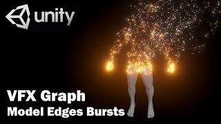 Unity VFX Graph：Model Edges Bursts