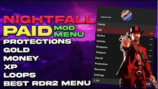 Nightfall RDR2 Showcase - RDR2 PAID Mod Menu // CRASHES // MONEY & GOLD // PROTECTIONS - UNDETECTED