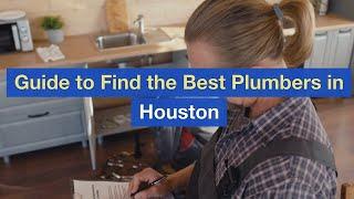 Guide to Find the Best Plumbers in Houston