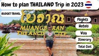 INDIA TO THAILAND IN 2023| Budget Travel Guide | Total Thailand Trip Cost | Bangkok and PATTAYA