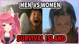 Men DESTROY Women In Survival Competition "We Don't Need Men" | Kitsu reacts to The Modern King