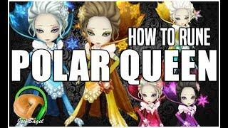 SUMMONERS WAR : How to Rune POLAR QUEEN (Brandia, Alicia, Tiana, Elenoa, Lydia)