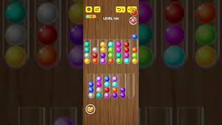 Ball sort puzzle level 144