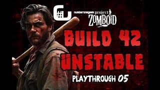 Project Zomboid Build 42 Series Ep. 5 | See Saz's combat secrets that will work for you.