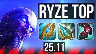 RYZE vs DARIUS (TOP) | EUW Diamond | 25.11