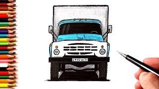 How to draw a zil car | Ehedov elnur