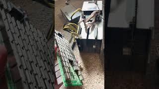 How to replace a hashboard on an Antminer S9 #bitcoinmining #antminer9 #hashboard